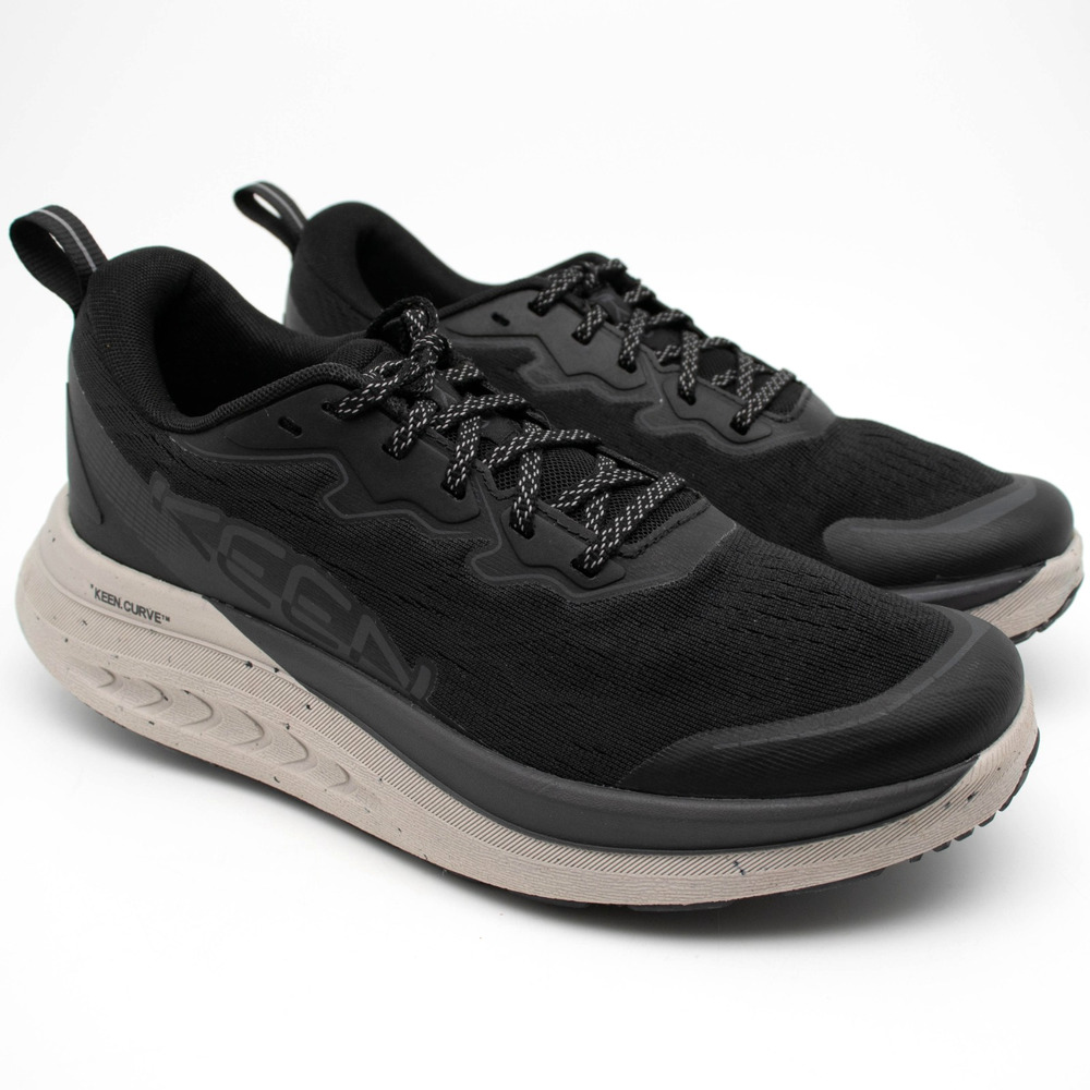 KEEN Womens SIZE 9.5 EU 40 WK400 II Walking Shoe Black Vapor